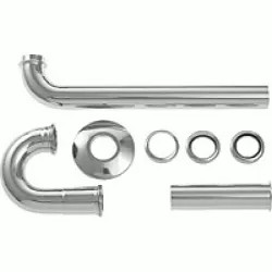 Click here to see Duravit 0050260000 Duravit 0050260000 2nd Floor Siphon for Bathroom Sink with Outlet Pipe in Chrome