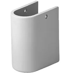 Click here to see Duravit 865170000 Duravit 0865170000 Starck 3 Siphon Cover for Bathroom Sink in White