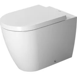 Click here to see Duravit 2169090092 Duravit 2169090092 ME by Starck Dual Flush One-Piece Floor Mounted Back-to-Wall Elongated Toilet - White