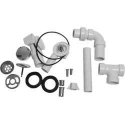 Click here to see Duravit 790238000001000 Duravit 790238000001000 Bath Tub Waste Cable Driven and Overflow for 700012, 700088 and 700090