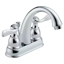 Click here to see Delta B2596LF Delta Windemere Arc Spout Chrome Lavatory Faucet for 4