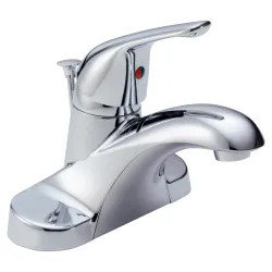 Click here to see Delta B510LF Delta Foundations Deck-Mount Chrome Lavatory Faucet for 4