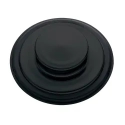 Click here to see Insinkerator STP-MTBLK Insinkerator Matte Black Sink Stopper - STP-MTBLK