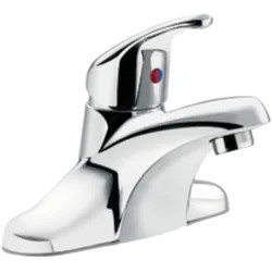 Click here to see Cleveland Faucet CA40717 Moen CFG CA40717 Cornerstone One-Handle Centerset Bathroom Faucet, Chrome