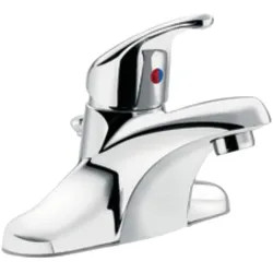 Click here to see Cleveland Faucet CA40718 Moen CFG CA40718 Cornerstone One-Handle Centerset Bathroom Faucet, Chrome
