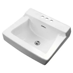 Click here to see Gerber 12-314 Gerber 12-314 Plymouth Wall Hung Bathroom Sink, 19