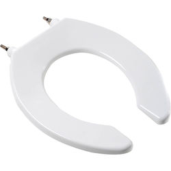 Click here to see Jones Stephens C106C00 Jones Stephens C106C00 White Elongated Plastic Toilet Seat