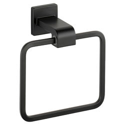 Click here to see Delta 77546-BL Delta Ara Towel Ring, Matte Black - 77546-BL