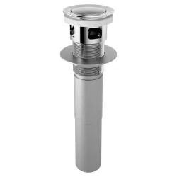 Click here to see Brizo RP81628GL Brizo Push Button Pop-Up with Overflow, Luxe Gold - (RP81628GL)