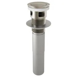 Click here to see Brizo RP81628NK Brizo Push Button Pop-Up with Overflow, Luxe Nickel - (RP81628NK)