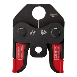 thumbnail image 2 of Milwaukee Tool M12 Force Logic Press Jaw – 1″ PEX Crimp – 49-16-2454C – Made In Turkey 2 of 6