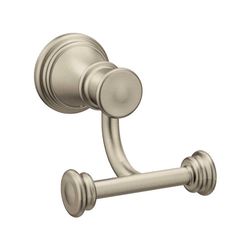 Click here to see Moen YB6403BN Moen YB6403BN Brushed Nickel Belfield Double Robe Hook
