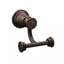 Click here to see Moen YB6403ORB Moen YB6403ORB Oil-Rubbed Bronze Belfield Double Robe Hook