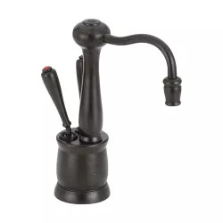 Click here to see Insinkerator F-HC2200CRB Insinkerator Antique Instant Hot/Cold Beverage Faucet, Classic Oil Rubbed Bronze - F-HC2200CRB