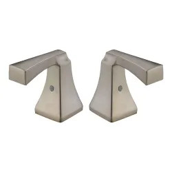 Click here to see Delta H251SS Delta Dryden Metal Lever Handle Set for 3551LF Two-Handle Widespread Bathroom Faucet, ADA, Stainless - H251SS