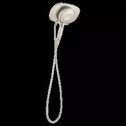 Click here to see American Standard 9038254.295 American Standard Spectra Duo 2-in-1 Showerhead, 4-Function, WaterSense, 1.8 GPM, Brushed Nickel - 9038.254.295