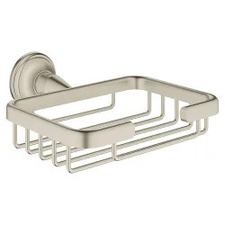 Click here to see Grohe 40659EN1 Grohe 40659EN1 Essentials Soap FIlling Basket, Brushed Nickel