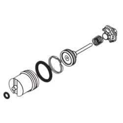 Click here to see Sloan 3318001 Sloan HY-83-A Hydraulic Actuator Cartridge Assembly (3318001)