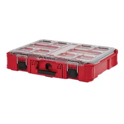 Click here to see Milwaukee 48-22-8430 Milwaukee 48-22-8430 PackOut Organizer, 10 Removable/Mountable Bins