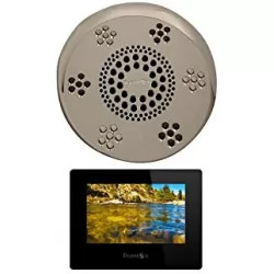 Click here to see Thermasol SASC-SN Thermasol SASC-SN Serenity Stand Alone Light, Sound, Rain Head - Satin Nickel - Contemporary