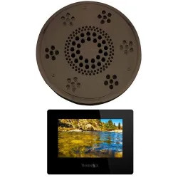Click here to see Thermasol SAST-ORB Thermasol SAST-ORB Traditional Style Serenity Series Stand Alone Light and Sound, Rainhead - Oil-Rubbed Bronze