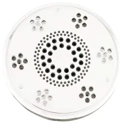 Click here to see Thermasol SLSRT-WHT Thermasol Contemporary Style Serenity Series Light and Sound Rain Shower System, Round, Moon Lighting, Built-In Subwoofer, White - SLSRT-WHT