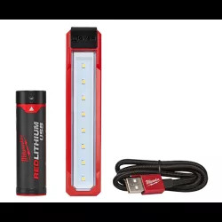 Click here to see Milwaukee 2112-21 Milwaukee 2112-21 Rover 445 Lumens Rechargeable Pocket Flood Light Kit 