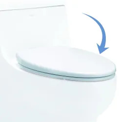 Click here to see Alfi R-358SEAT EAGO R-358SEAT Replacement Soft Closing Toilet Seat - White