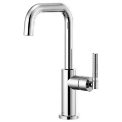 Click here to see Brizo 61053LF-PC Brizo Litze Polished Chrome Bar Faucet with Square Spout and Knurled Handle - 61053LF-PC
