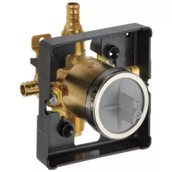 Click here to see Delta R10000-PFS-PXWS Delta R10000-PFS-PXWS MultiChoice Universal Shower Rough-In Valve w/ Stops, Prefab 1/2