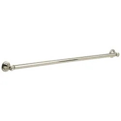 Click here to see Delta 41642-PN Delta 42in Traditional Decorative Polished Nickel Grab Bar, ADA-Compliant - 41642-PN