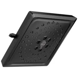 Click here to see Delta 52684-BL Delta H2Okinetic 3-Setting Raincan Shower Head, 1.75 GPM, Matte Black - 52684-BL