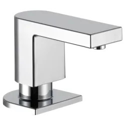Click here to see Peerless RP93100 Peerless Apex Chrome Soap or Lotion Dispenser, 8oz - RP93100