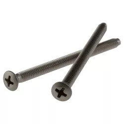 Click here to see Delta RP196SS Delta RP196SS Delta Escutcheon Trim Screws (2) (Stainless)