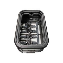 Click here to see Commodity  4-Valve Sprinkler Manifold Setup with Box and Base - Rain Bird 1