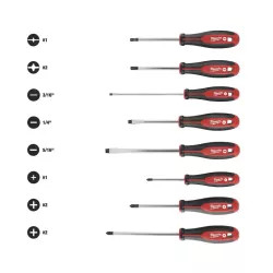 Click here to see Milwaukee 48-22-2708 Milwaukee 48-22-2708 8 Piece Screwdriver Set