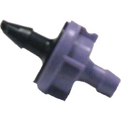 Click here to see Rainbird PC07 Rain Bird 7.0 GPH Pressure-Compensating Module Drip Emitter, Barb Inlet, Violet - PC07