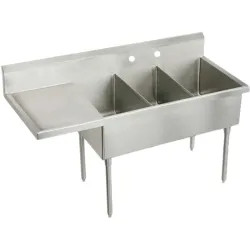 Click here to see Elkay SS8354L2 Elkay SS8354L2 Sturdibilt 79-1/2