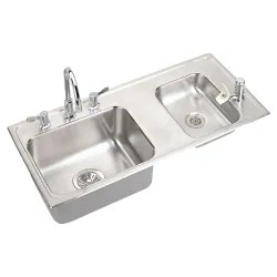Click here to see Elkay DRKAD371760RC Elkay DRKAD371760RC Lustertone Classic 37-1/4