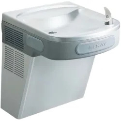 Click here to see Elkay EZS8SF2JO Elkay EZS8SF2JO Wall-Mounted Water Cooler, ADA, Non-Filtered, Stainless Steel