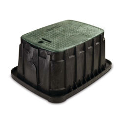 Click here to see Rainbird VBJMB Rain Bird VBJMB - Jumbo Valve Box w/ Green Lid