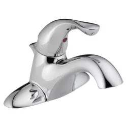 Click here to see Delta 520-GPM-DST Delta Classic Low-Arc Chrome Lavatory Faucet for 4