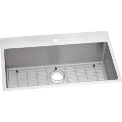 Click here to see Elkay ECTSRS33229TBG1 Elkay Crosstown Stainless Steel 33