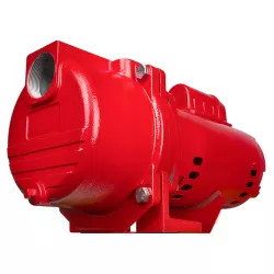 Click here to see Red Lion 97102001 Red Lion 2 HP Cast Iron Sprinkler Pump, 76 GPM, 49 PSI, 230 V, 25' Lift, 1-1/2