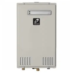 Click here to see Takagi T-H3M-OS-P Takagi Propane Gas Tankless Water Heater, Condensing, Outdoor, 120,000 BTU, Ultra-Low NOx, 1/2-inch NPT Connection - T-H3M-OS-P