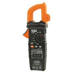 Click here to see Klein CL600 KLEIN CL600 DIGITAL CLAMP METER AC AUTO-RANGING 600A