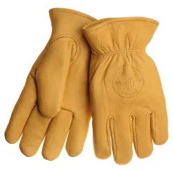 Click here to see Klein 40016 KLEIN 40016 COWHIDE GLOVES WITH THINSULATE MEDIUM