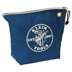 Click here to see Klein 5539BLU KLEIN 5539BLU CANVAS ZIPPER BAG- CONSUMABLES, BLUE