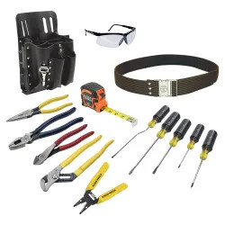 Click here to see Klein 80014 KLEIN 80014 14 PIECE ELECTRICIAN TOOL SET