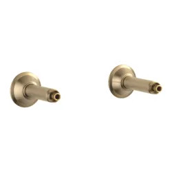 Click here to see Brizo RP73764GL Brizo RP73764GL Charlotte Wall Mount Tub Filler Unions - Luxe Gold